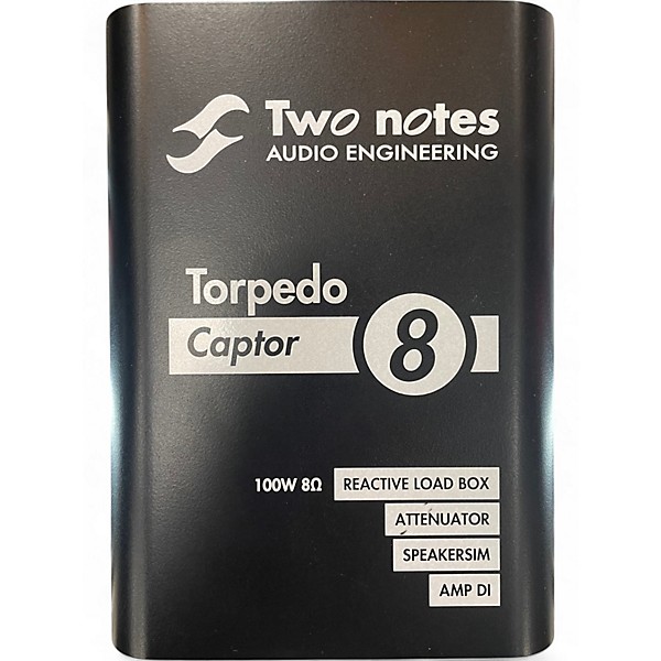 Used Two Notes AUDIO ENGINEERING TORPEDO CAPTOR Power Attenuator