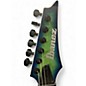 Used Ibanez rgaix5mqm surreal blue burst Solid Body Electric Guitar