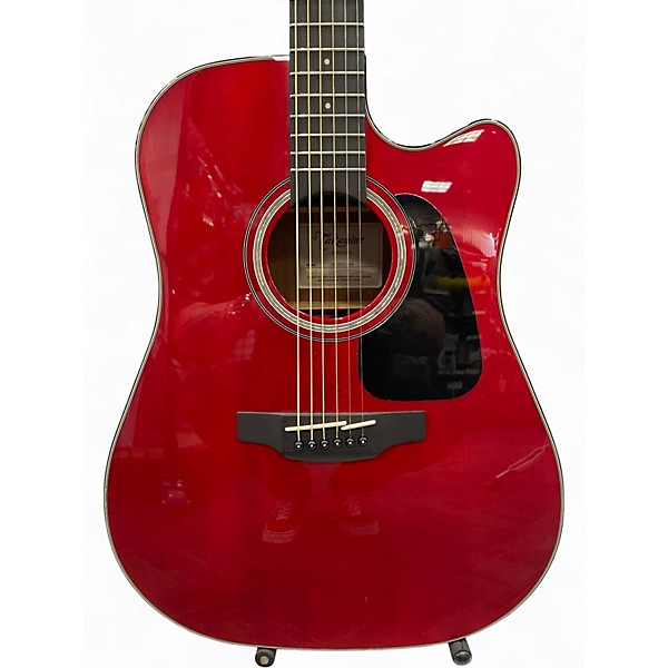 Used 2025 Takamine GD30CE Wine Red Acoustic Electric Guitar