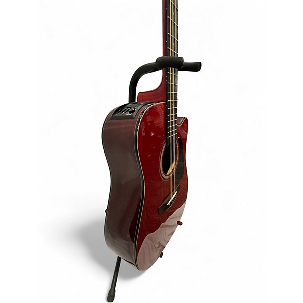 Used 2025 Takamine GD30CE Wine Red Acoustic Electric Guitar