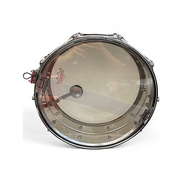 Used Ludwig 14X5 Steel Snare Chrome Drum