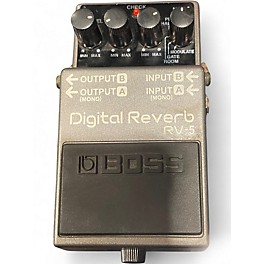 Used BOSS RV5 Digital Reverb Effect Pedal