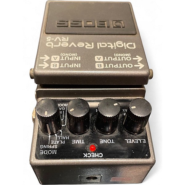 Used BOSS RV5 Digital Reverb Effect Pedal