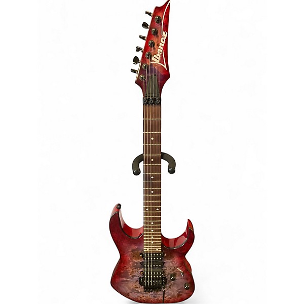 Used Ibanez RG470PB RED ECLIPSE BURST Solid Body Electric Guitar