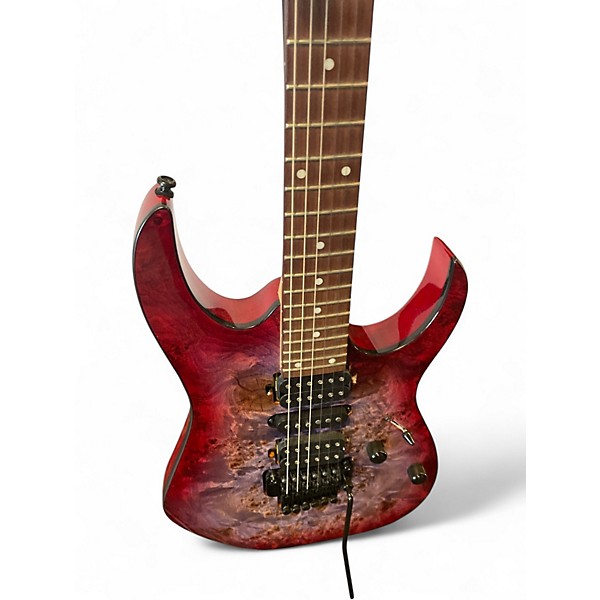 Used Ibanez RG470PB RED ECLIPSE BURST Solid Body Electric Guitar
