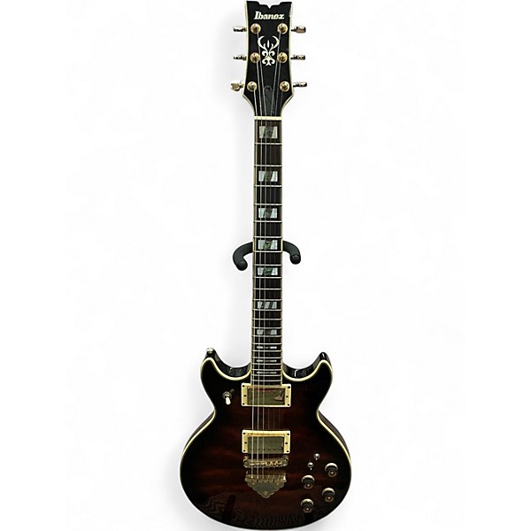 Used Ibanez AR325 Art Series Brown Sunburst Solid Body Electric Guitar