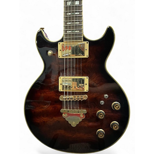 Used Ibanez AR325 Art Series Brown Sunburst Solid Body Electric Guitar