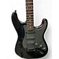 Used Squier Standard Stratocaster Black Solid Body Electric Guitar