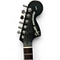 Used Squier Standard Stratocaster Black Solid Body Electric Guitar