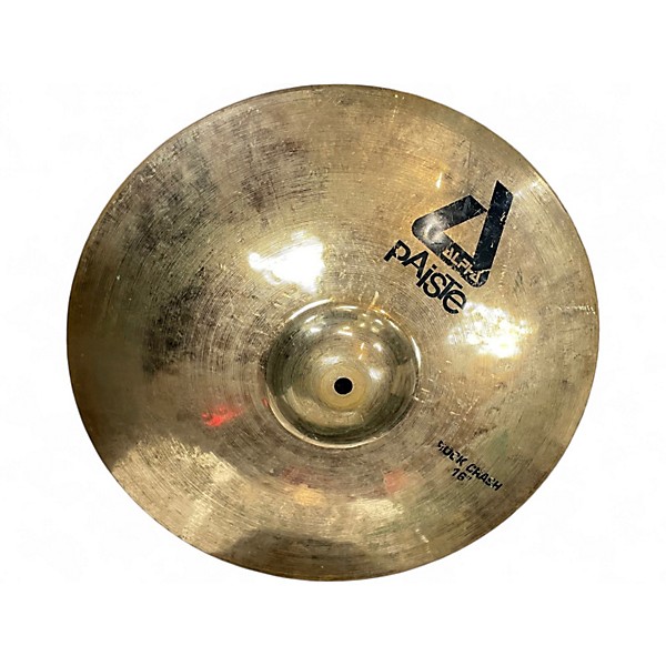 Used Paiste 16in Alpha Rock Crash Cymbal