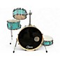 Used Yamaha 4 Piece Stage Custom Hip 4-Piece Shell Pack Matte Surf Green Drum Kit thumbnail