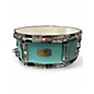 Used Yamaha 4 Piece Stage Custom Hip 4-Piece Shell Pack Matte Surf Green Drum Kit