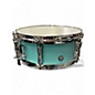 Used Yamaha 4 Piece Stage Custom Hip 4-Piece Shell Pack Matte Surf Green Drum Kit