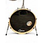 Used Yamaha 4 Piece Stage Custom Hip 4-Piece Shell Pack Matte Surf Green Drum Kit