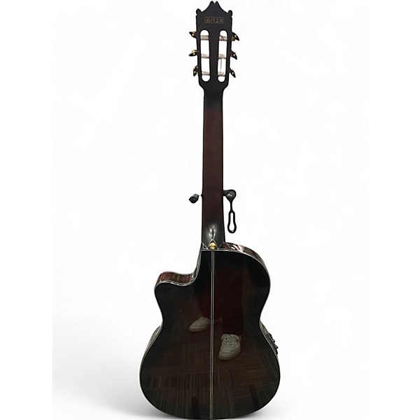 Used Ibanez GA35TCEDVS 2 Color Sunburst Classical Acoustic Electric Guitar