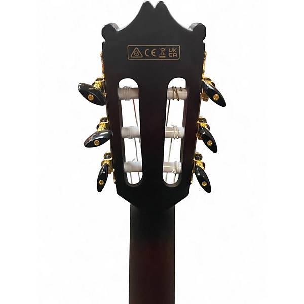 Used Ibanez GA35TCEDVS 2 Color Sunburst Classical Acoustic Electric Guitar