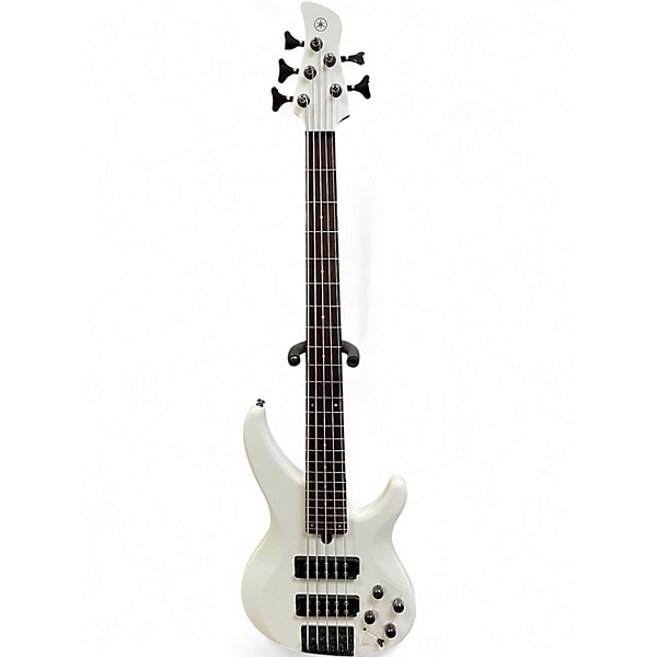 Used Yamaha TRBX305 White Electric Bass Guitar