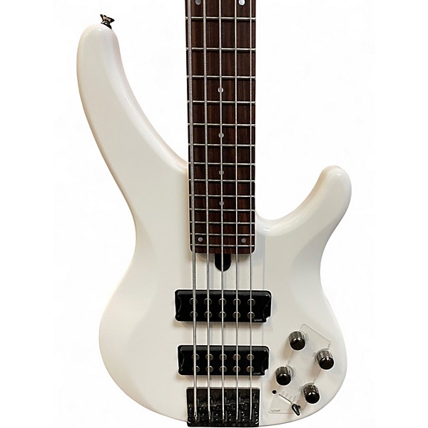 Used Yamaha TRBX305 White Electric Bass Guitar