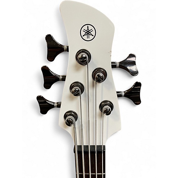 Used Yamaha TRBX305 White Electric Bass Guitar