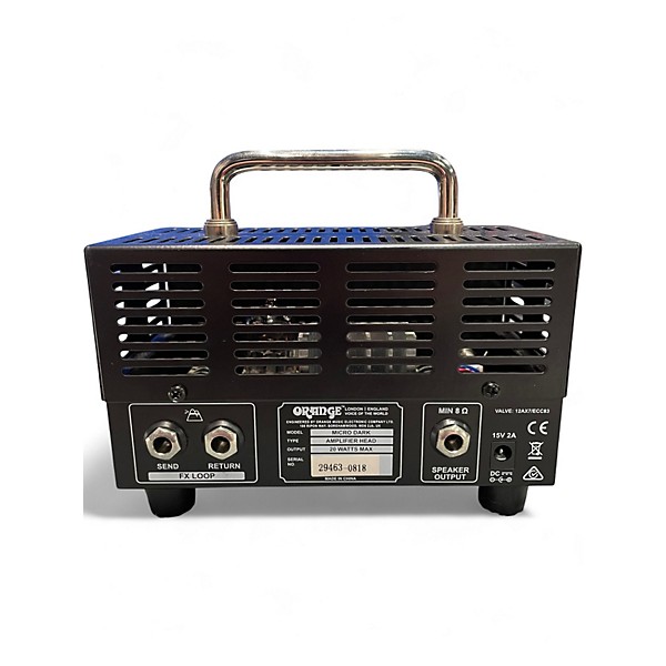 Used Orange Amplifiers Micro Dark 20W Tube Guitar Amp Head