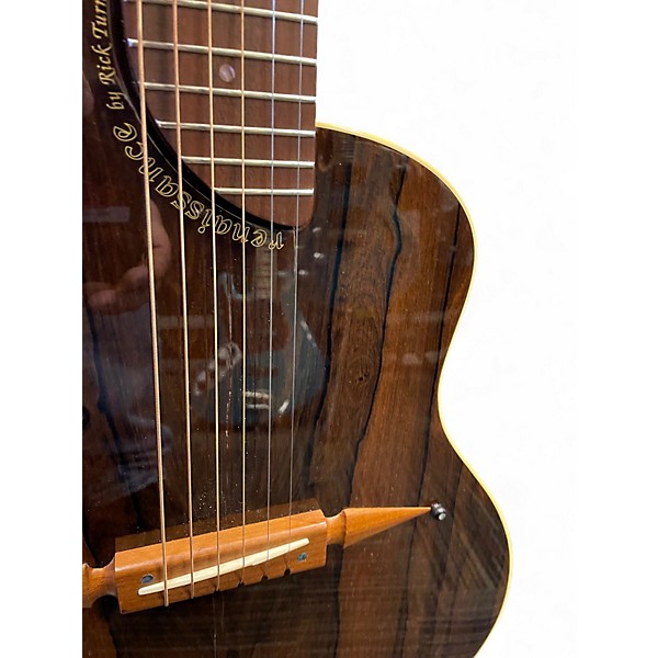 Used Rick Turner Guitars Renaissance Natural Acoustic Electric Guitar