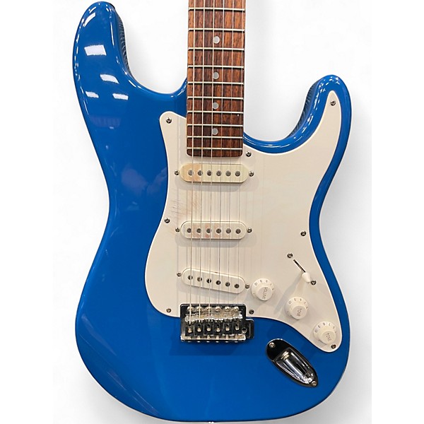 Used Aria STG S STYLE Blue Solid Body Electric Guitar