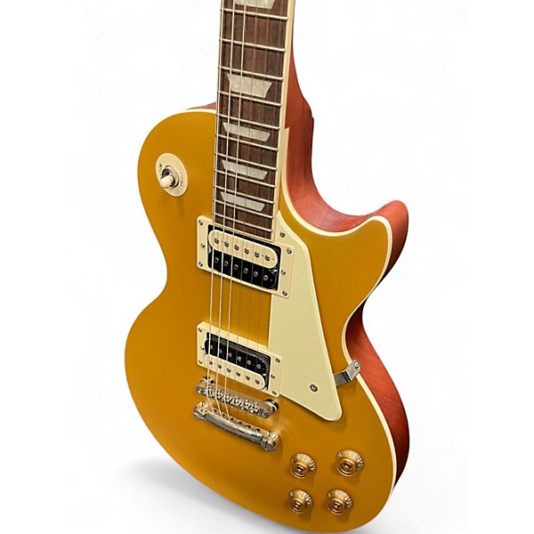Used Epiphone Les Paul Classic Gold Top Solid Body Electric Guitar