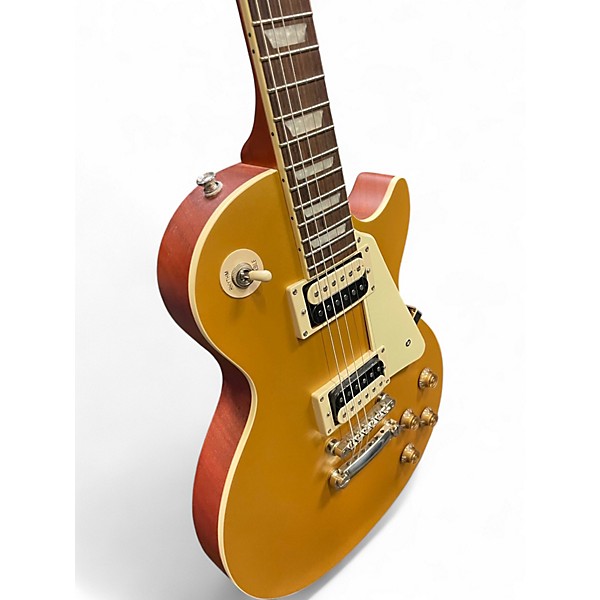 Used Epiphone Les Paul Classic Gold Top Solid Body Electric Guitar