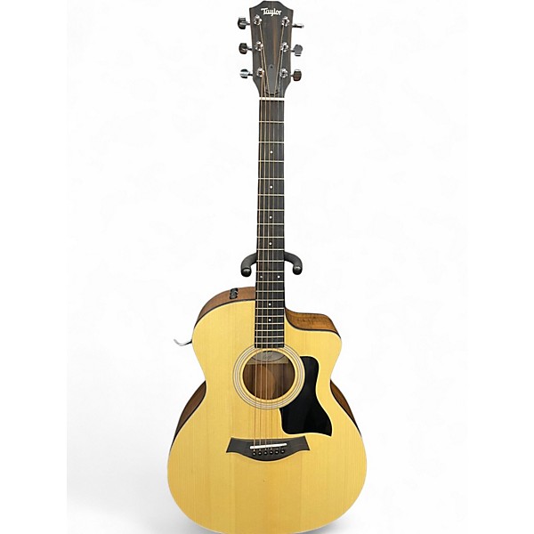 Used Taylor 114CE Natural Acoustic Electric Guitar