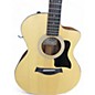Used Taylor 114CE Natural Acoustic Electric Guitar