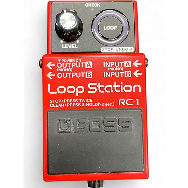 Used BOSS RC1 Loop Station Pedal
