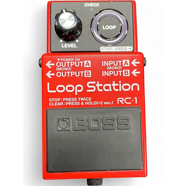Used BOSS RC1 Loop Station Pedal