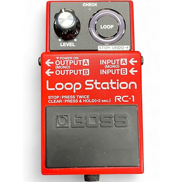 Used BOSS RC1 Loop Station Pedal