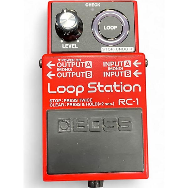 Used BOSS RC1 Loop Station Pedal