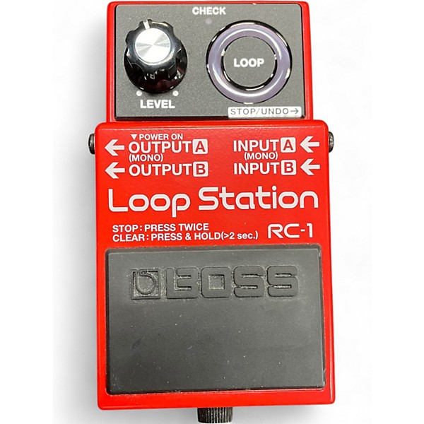 Used BOSS RC1 Loop Station Pedal