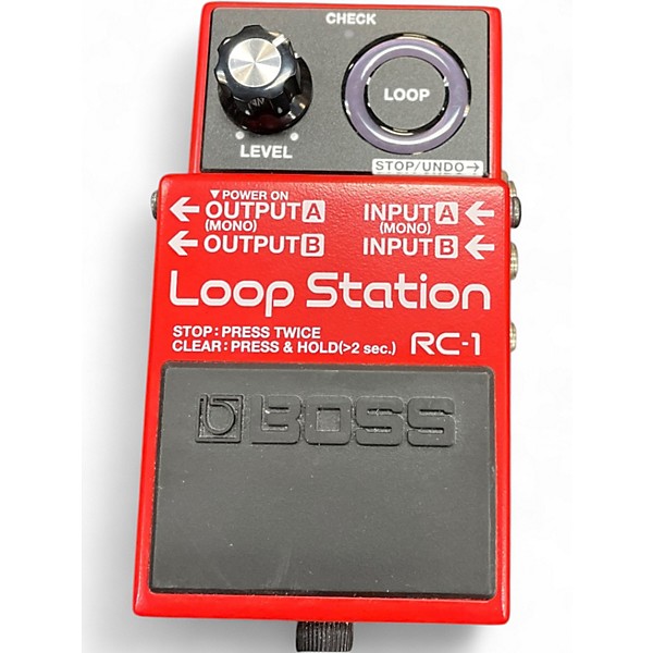 Used BOSS RC1 Loop Station Pedal