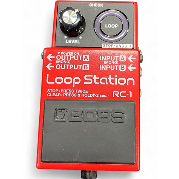 Used BOSS RC1 Loop Station Pedal