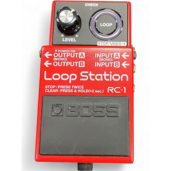 Used BOSS RC1 Loop Station Pedal