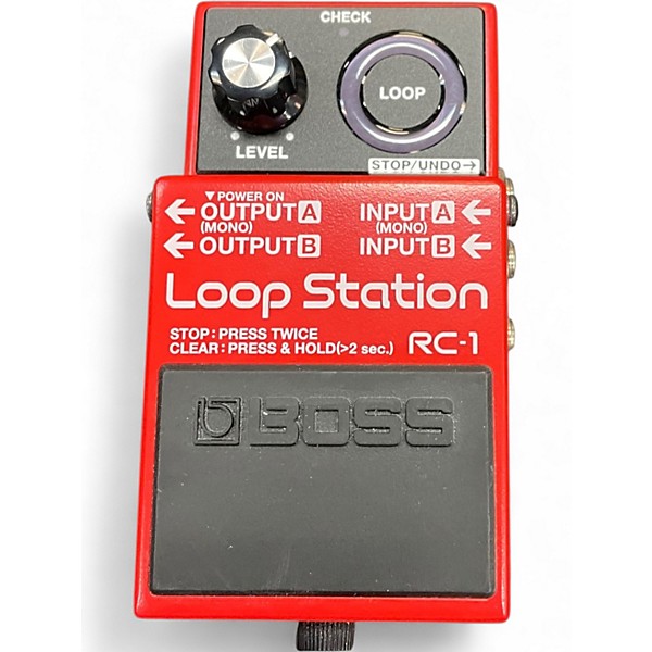 Used BOSS RC1 Loop Station Pedal