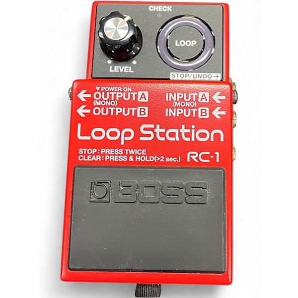 Used BOSS RC1 Loop Station Pedal