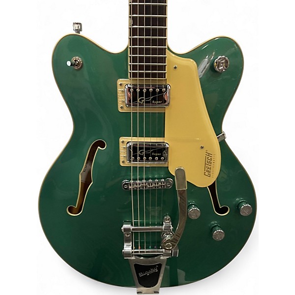Used 2019 Gretsch Guitars G5622T Electromatic Center Block Double Cut Bigsby Georgia Green Hollow Body Electric Guitar
