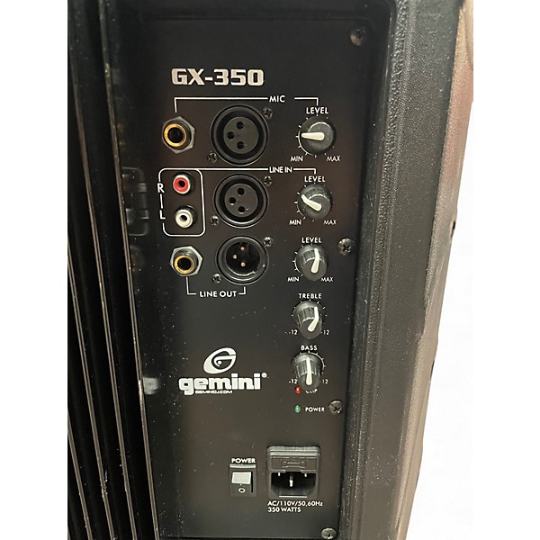 Used Gemini GX350 Powered Speaker