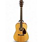 Used Fender CD140S Dreadnought Natural Acoustic Guitar thumbnail