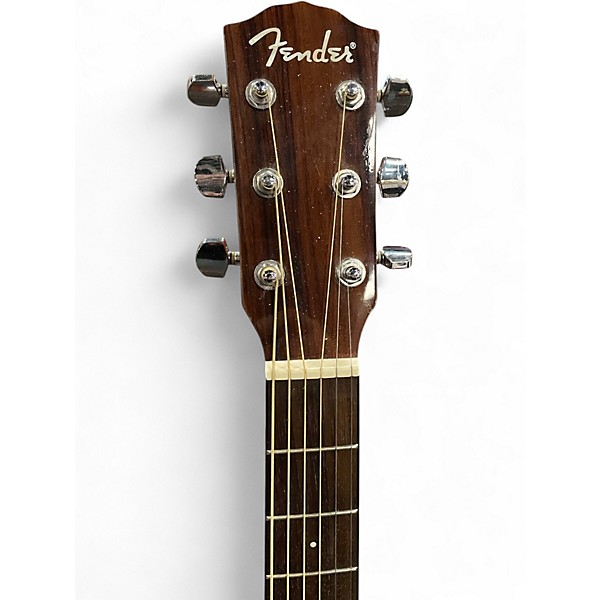Used Fender CD140S Dreadnought Natural Acoustic Guitar
