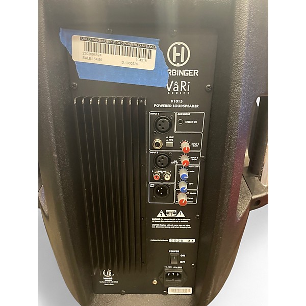 Used Harbinger V1015 Powered Speaker