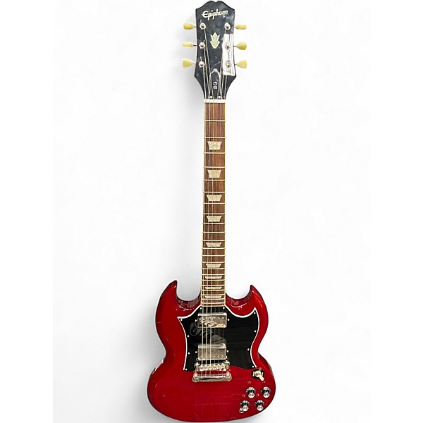 Used Epiphone SG Standard Wine Red Solid Body Electric Guitar