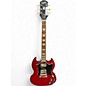 Used Epiphone SG Standard Wine Red Solid Body Electric Guitar thumbnail