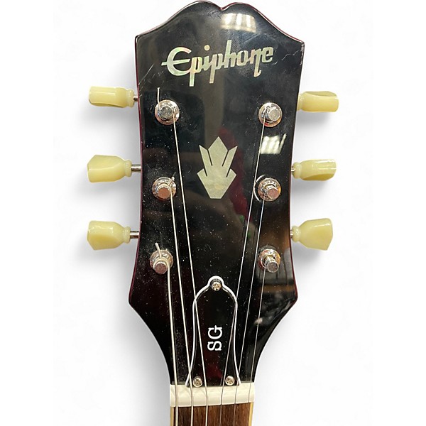 Used Epiphone SG Standard Wine Red Solid Body Electric Guitar