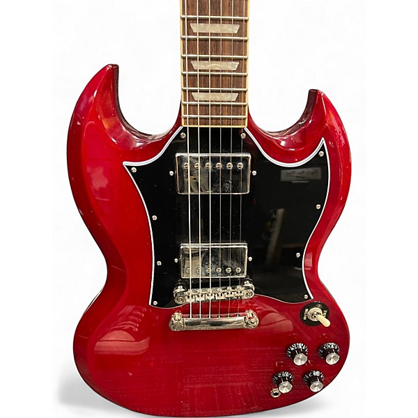 Used Epiphone SG Standard Wine Red Solid Body Electric Guitar