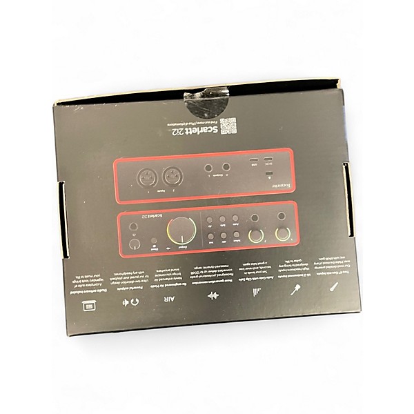 Used Focusrite Scarlett 2i2 Audio Interface